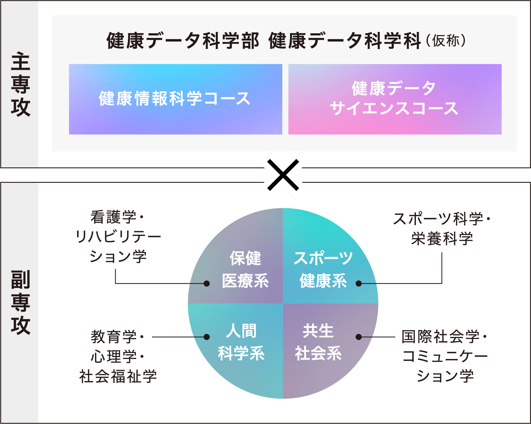 主専攻×副専攻
